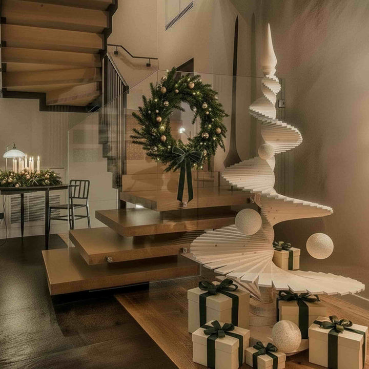 Sustainable Wood Christmas Tree ARBOR 180 cm by Inventoom