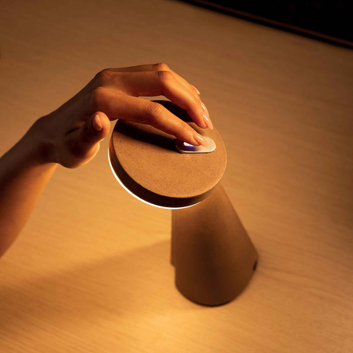 Portable Adjustable and Rechargable Lamp VITA D TABLE by Serena Vinciguerra for Nature Light