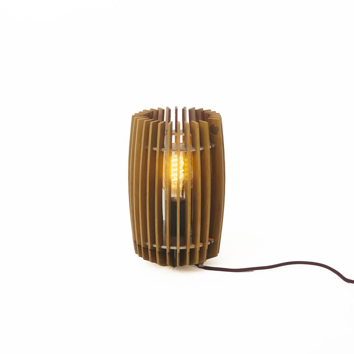 Lampe de Table en Bois BOSA par Massimo Martino, Francesco De Luca, Andrea Riva pour Winetage