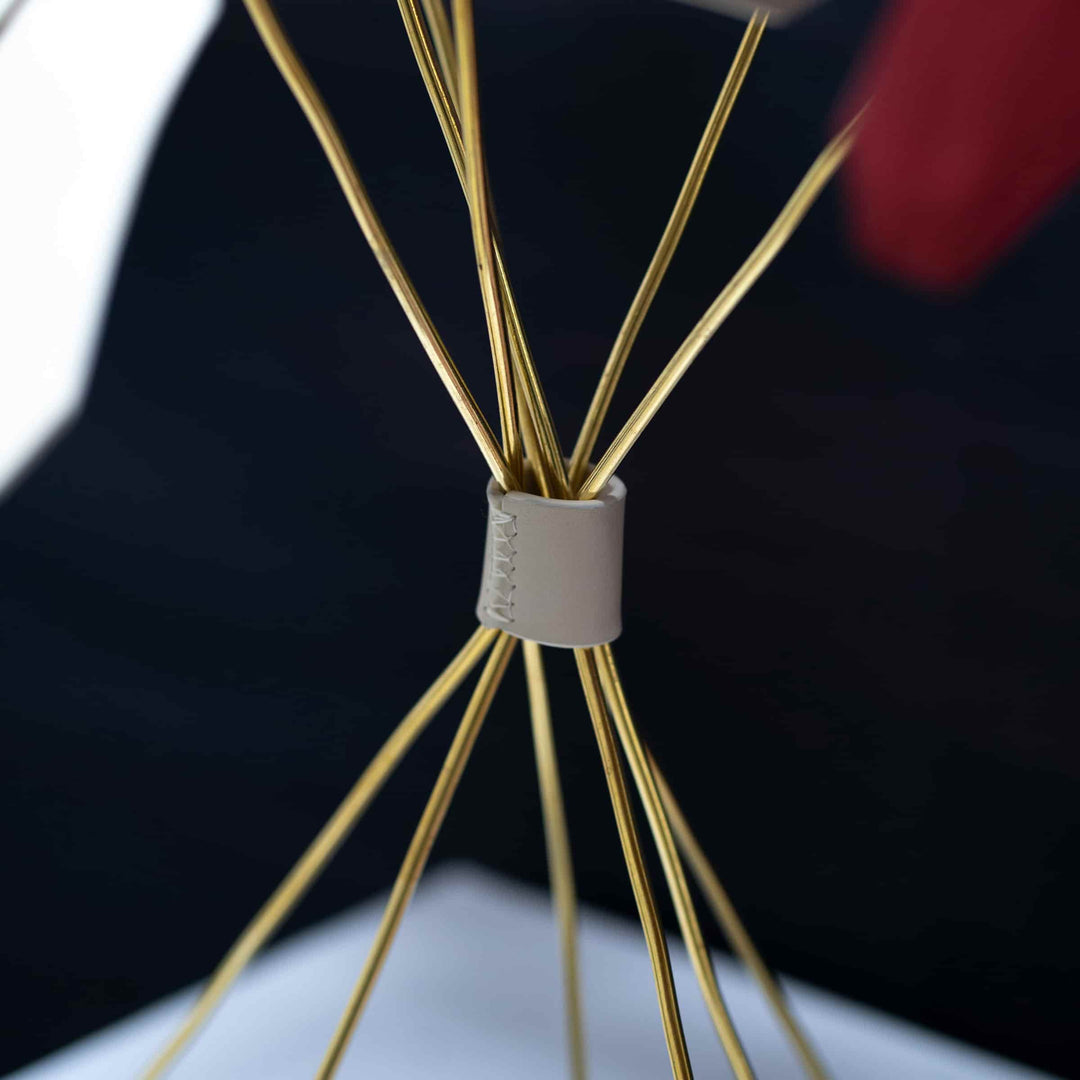 Leather Decorative Object ÈDEN by MARCO Atelier