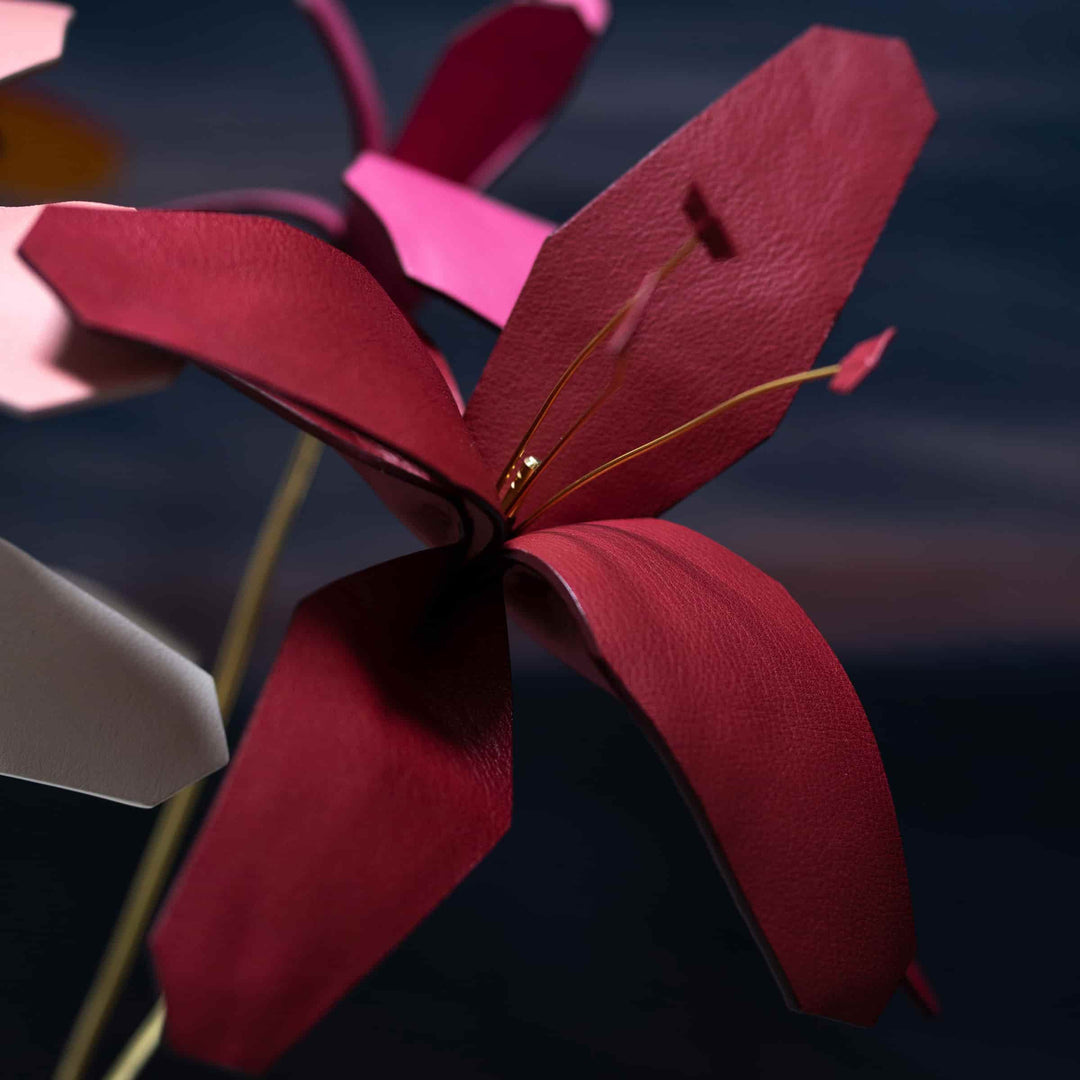 Leather Decorative Object ÈDEN by MARCO Atelier