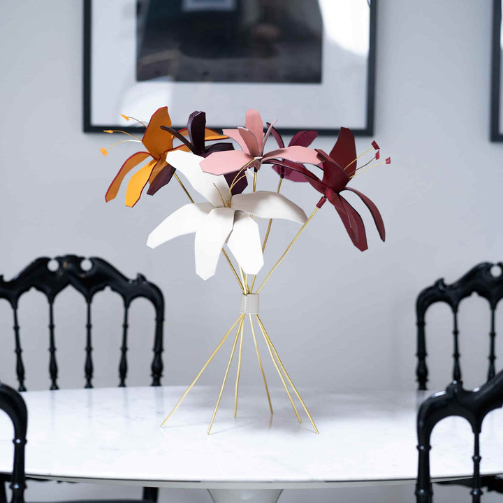 Leather Decorative Object ÈDEN by MARCO Atelier