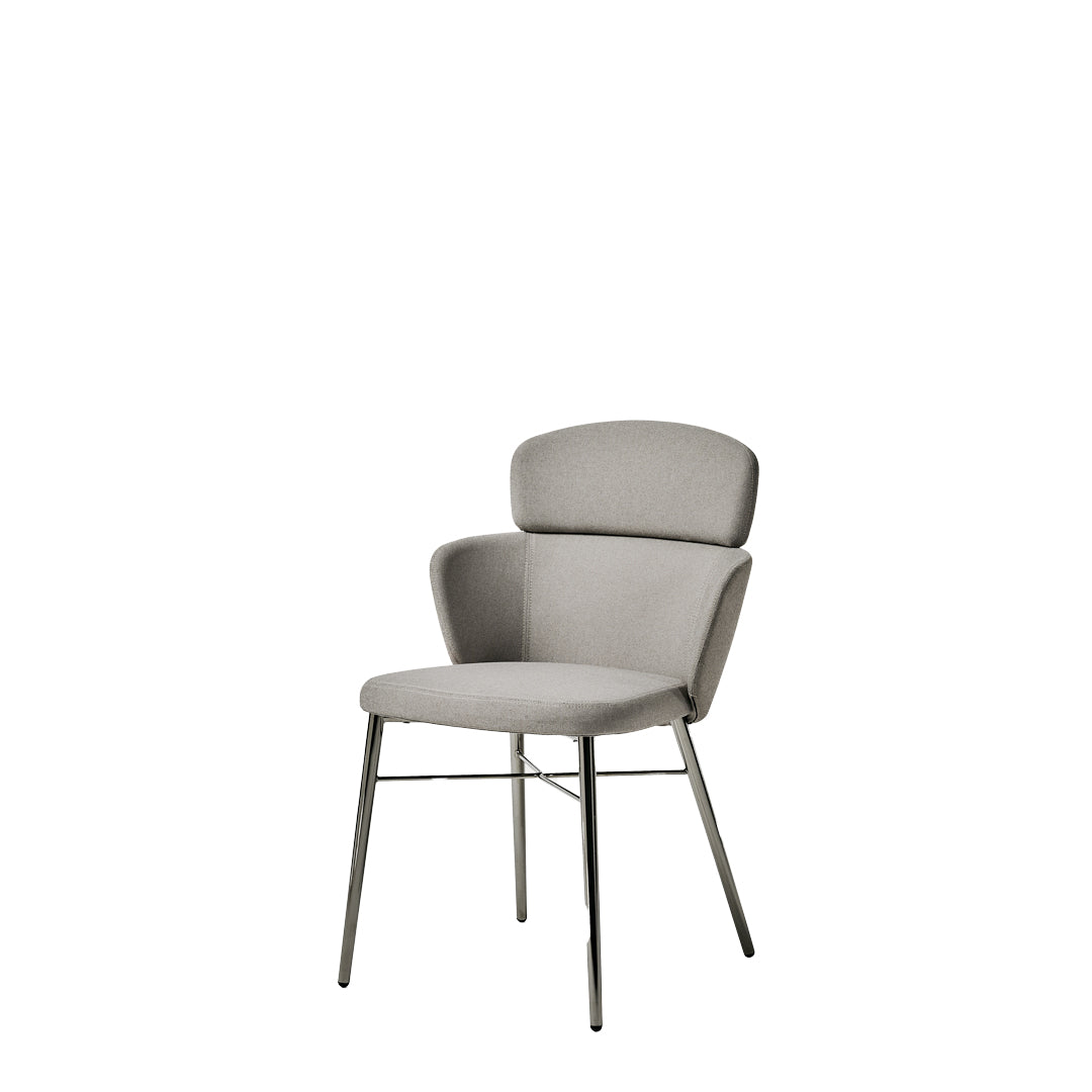 Upholstered Chair KIN by Radice Orlandini Designstudio for Baleri Italia