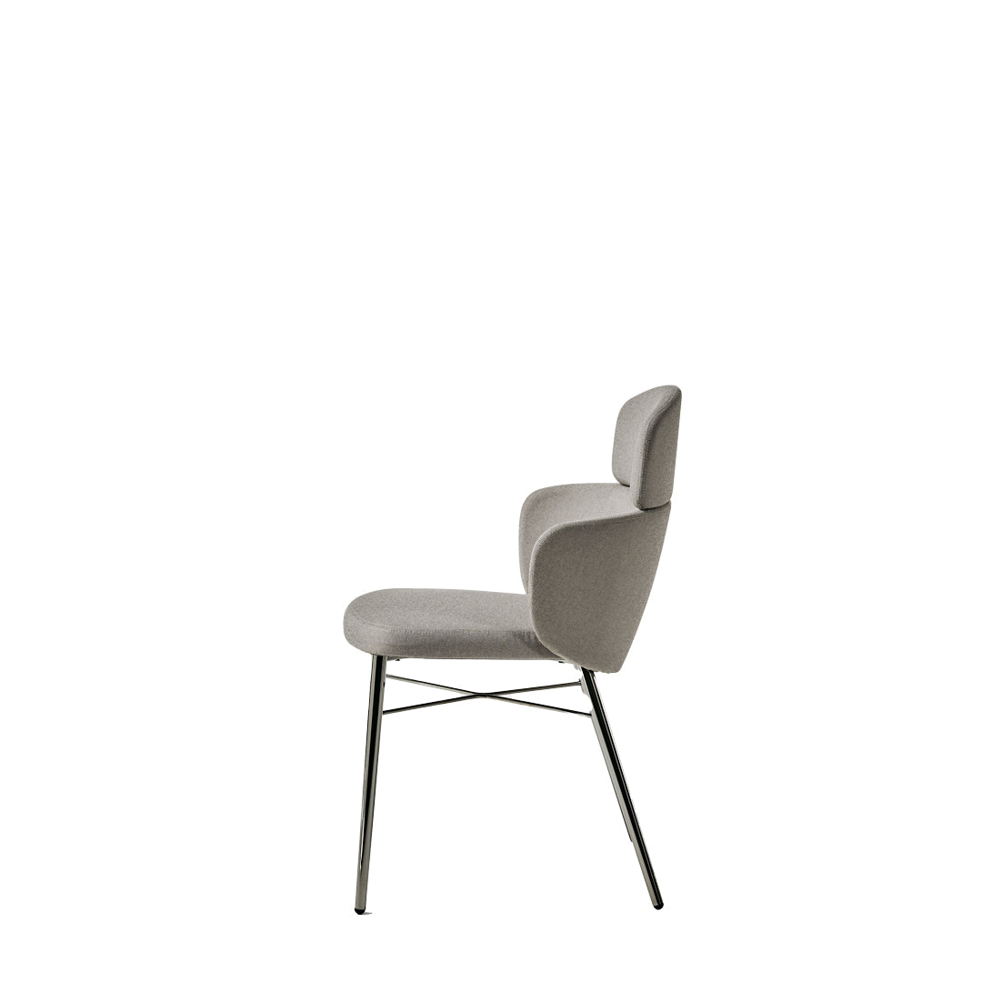 Upholstered Chair KIN by Radice Orlandini Designstudio for Baleri Italia