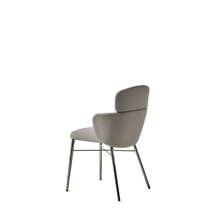 Upholstered Chair KIN by Radice Orlandini Designstudio for Baleri Italia