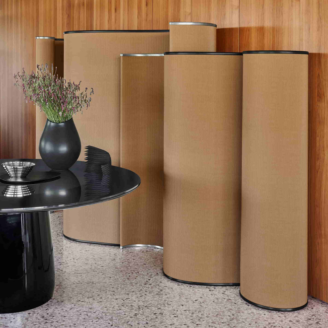 Glasrunder Tisch ROUNDEL von Claesson Koivisto Rune für Baleri Italia