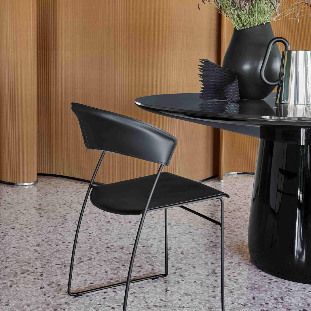 Glasrunder Tisch ROUNDEL von Claesson Koivisto Rune für Baleri Italia