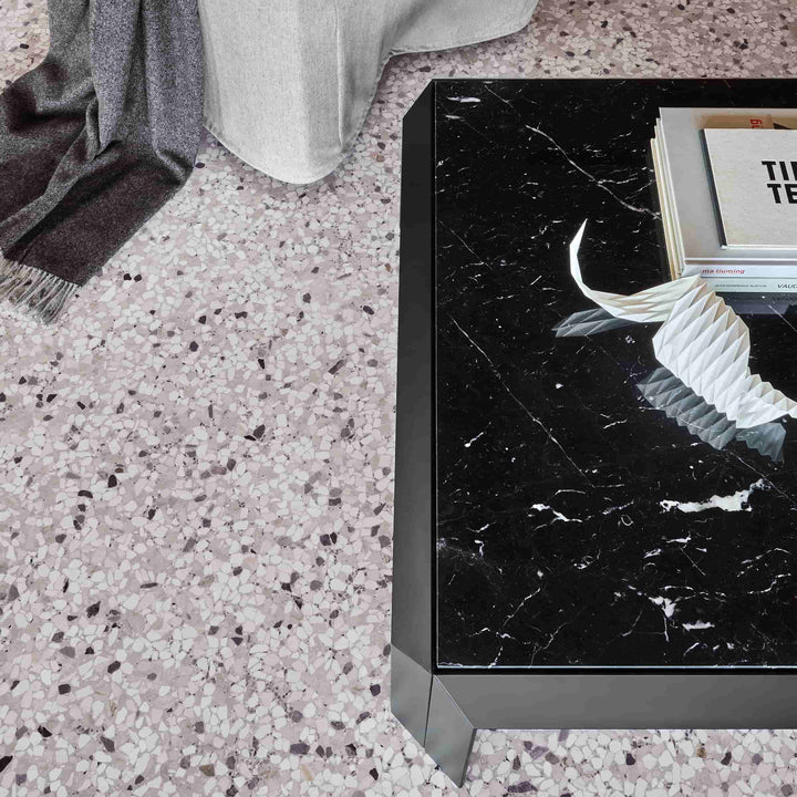 Tavolino T-TABLE di Angelo Mangiarotti per Baleri Italia