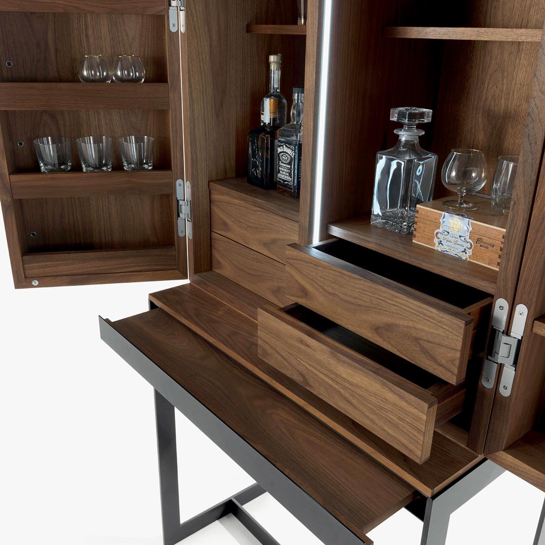 Bar Cabinet CAMBUSA FLY RESERVE by Giuliano & Gabriele Cappelletti