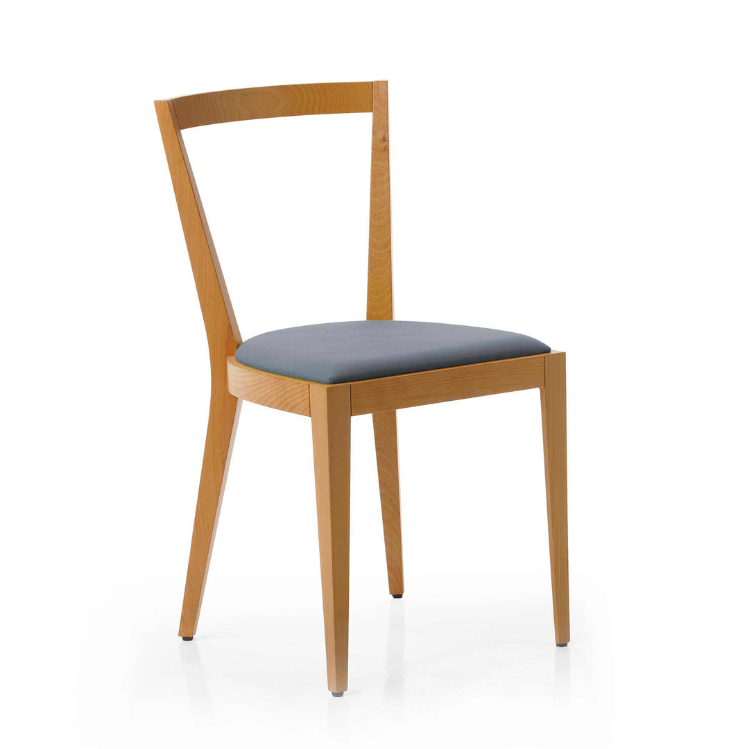 Stuhl aus natürlichem Buchenholz PONTI 940 von Gio Ponti für BBB Italia
