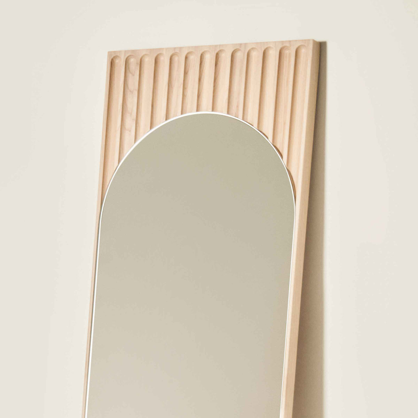 Miroir en Bois de Frêne TUTTO SESTO par Cono Studio pour Dale Italia