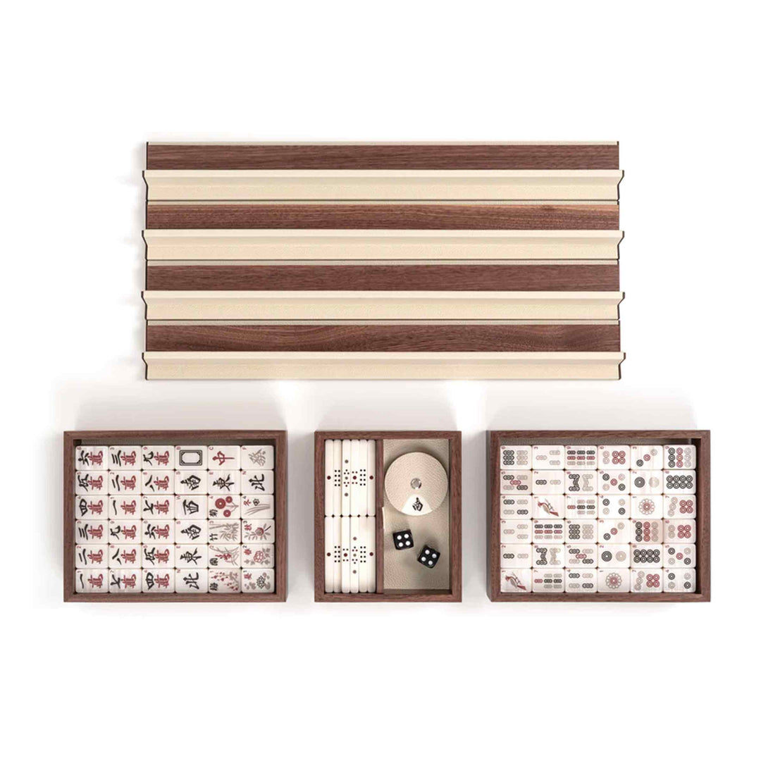 Generisch Mahjong - Jeu de société - Format voyage - Jouet interactif léger parent-enfant - Pour adultes, enfants, amis Generisch Mahjong - Jeu de société - Format voyage - Jouet interactif léger parent-enfant - Pour adultes, enfants, amis