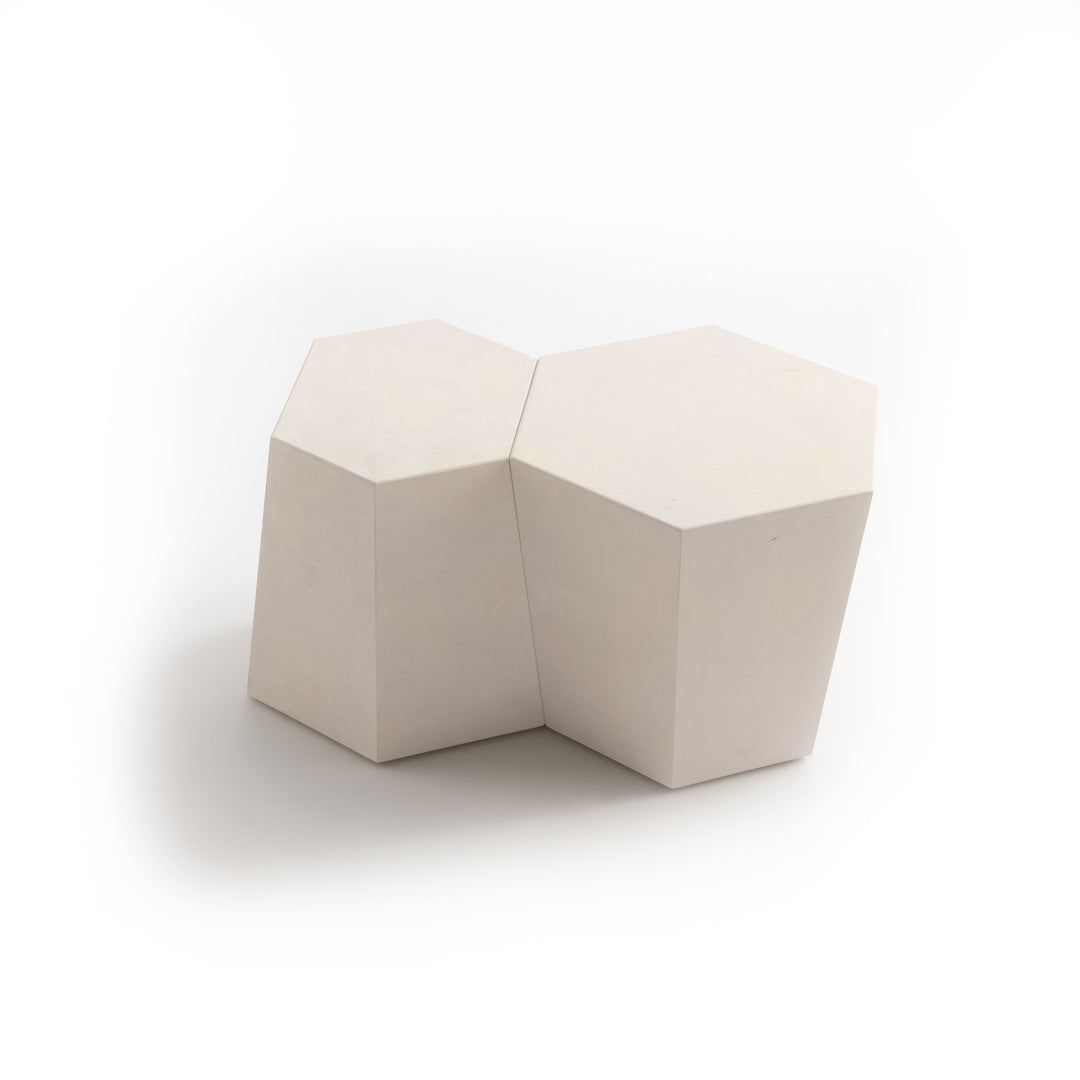 Outdoor Side Table HEXAGON by Steven Holl for Horm 14