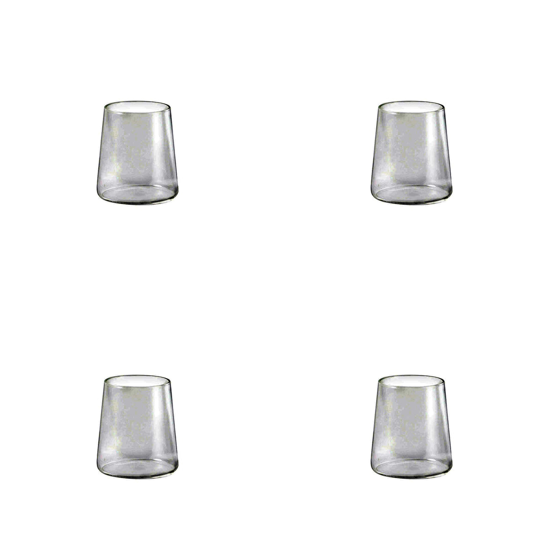 Blown Glass Water Glasses SCIIA Set of Six by (a+b) Dominoni, Quaquaro for Paola C