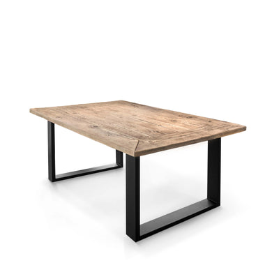 Wood Dining Table MAXIMO Six Seater by Giuseppe Mazzardi for Inventoom 04