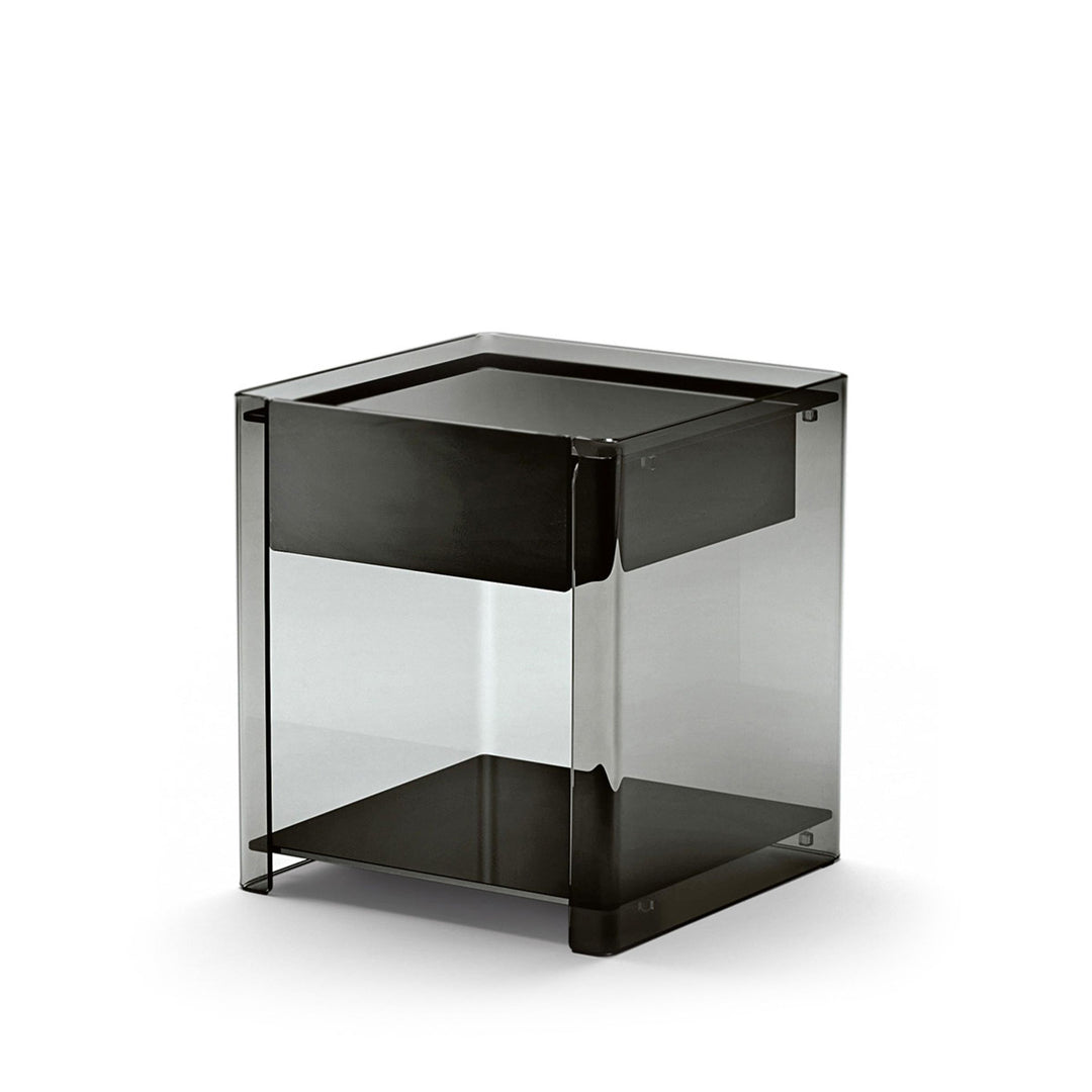 Glass Bedside Table MILO by Ilaria Marelli for FIAM 0134