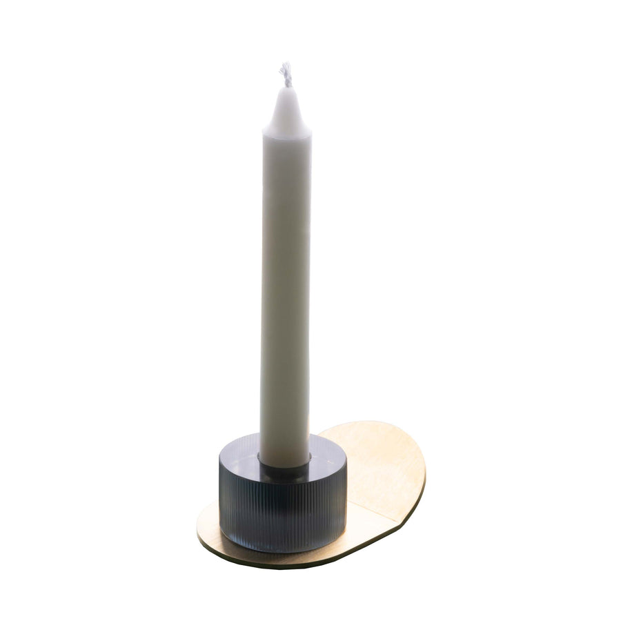 Murano Glass Candle Holder LUMINO by Federico Peri for Purho 01