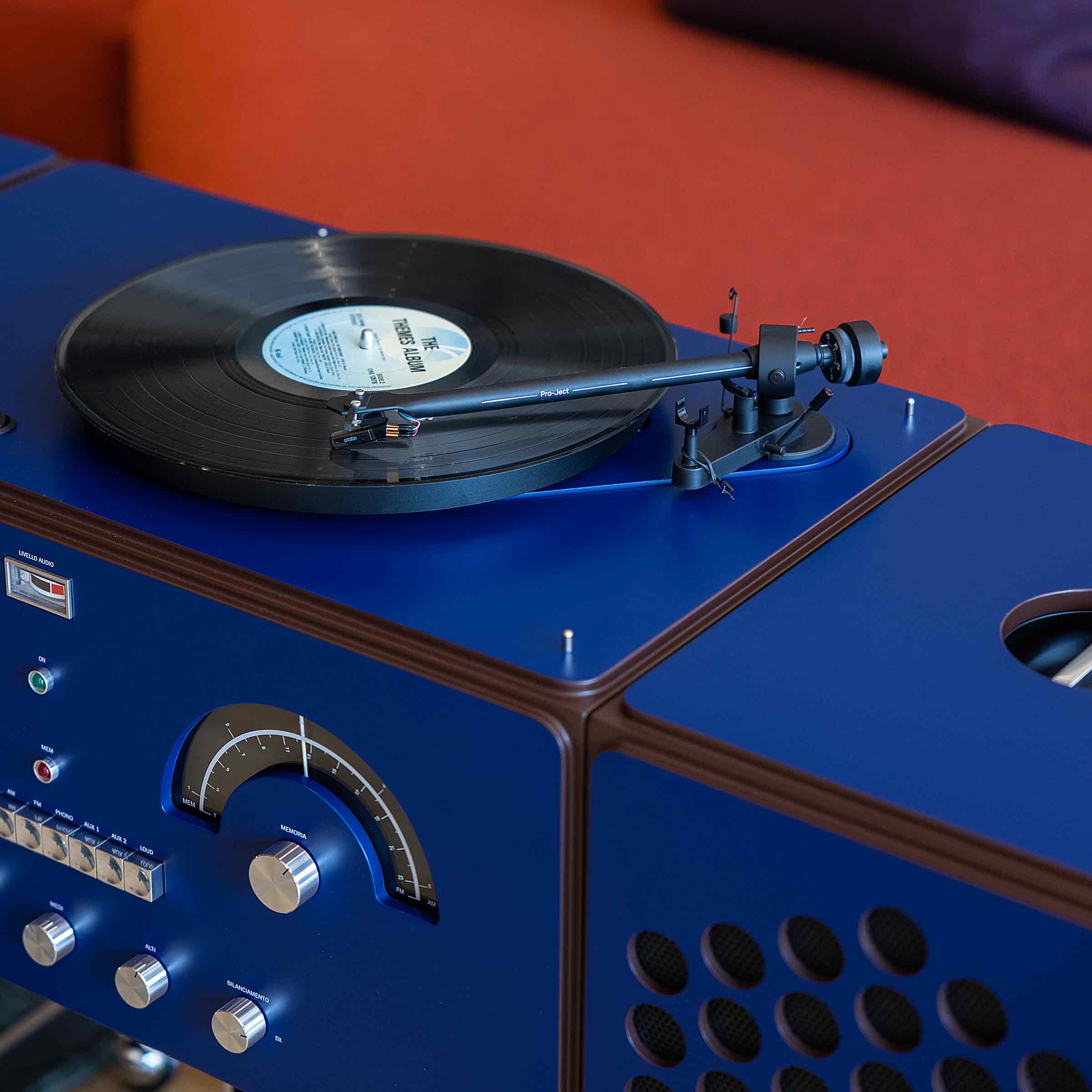 Radio Turntable RADIOFONOGRAFO rr-226 fo-st by Achille Castiglioni