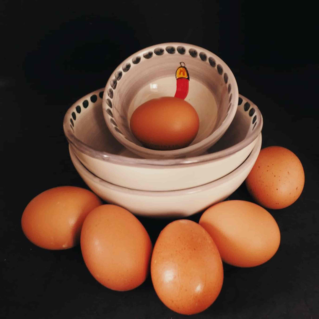 Ceramic Bowl VIETRI - FORTUNA by Germana Scapellato for Wtfb