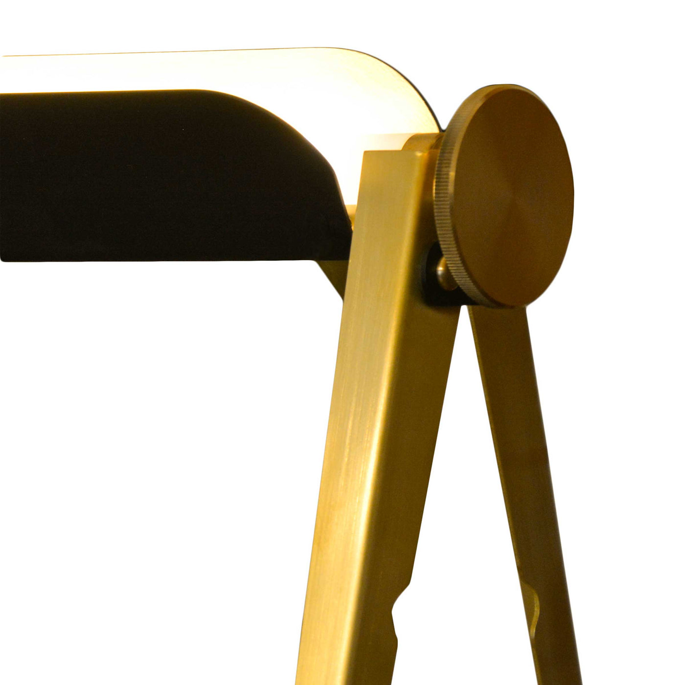 Brass Table Lamp CAVALLETTO by Hi.Project for Brillamenti 06
