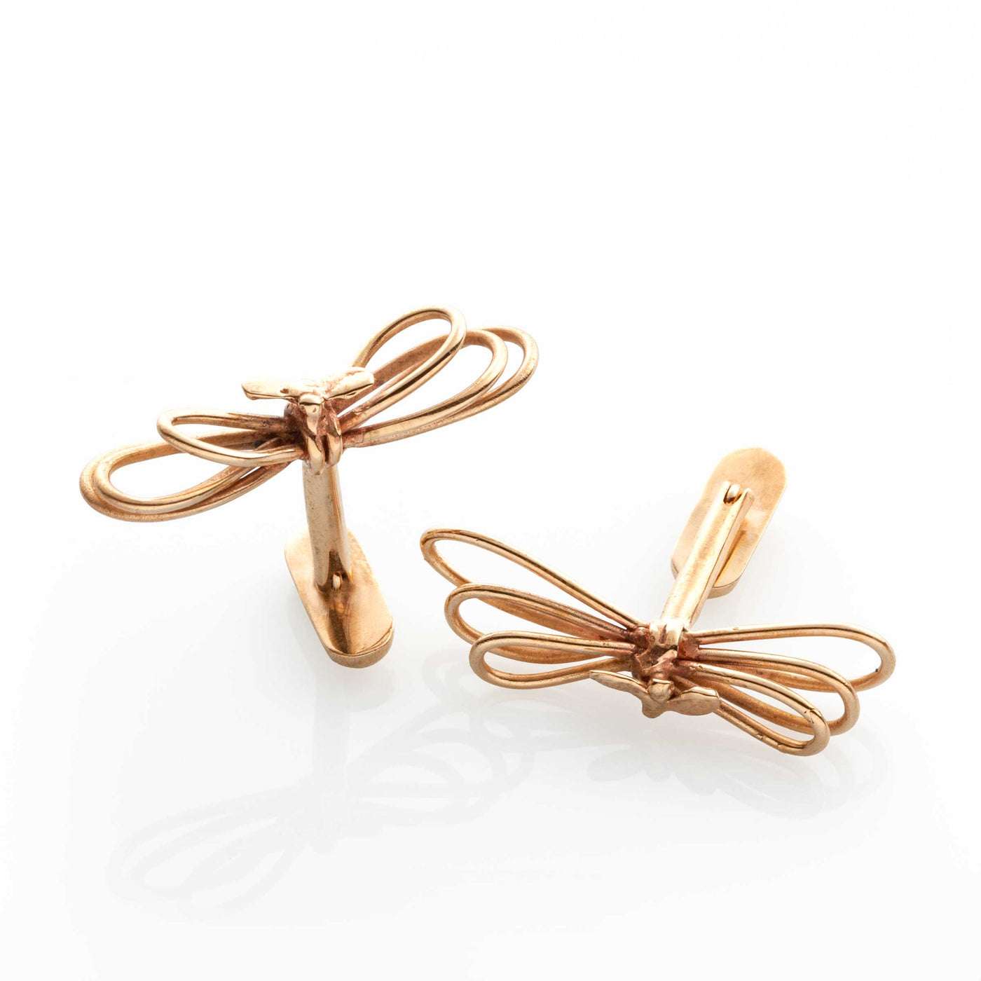 Bronze Cufflinks VOLI PICCOLI by Jessica Carroll for BABS Art Gallery - Limited Edition 01