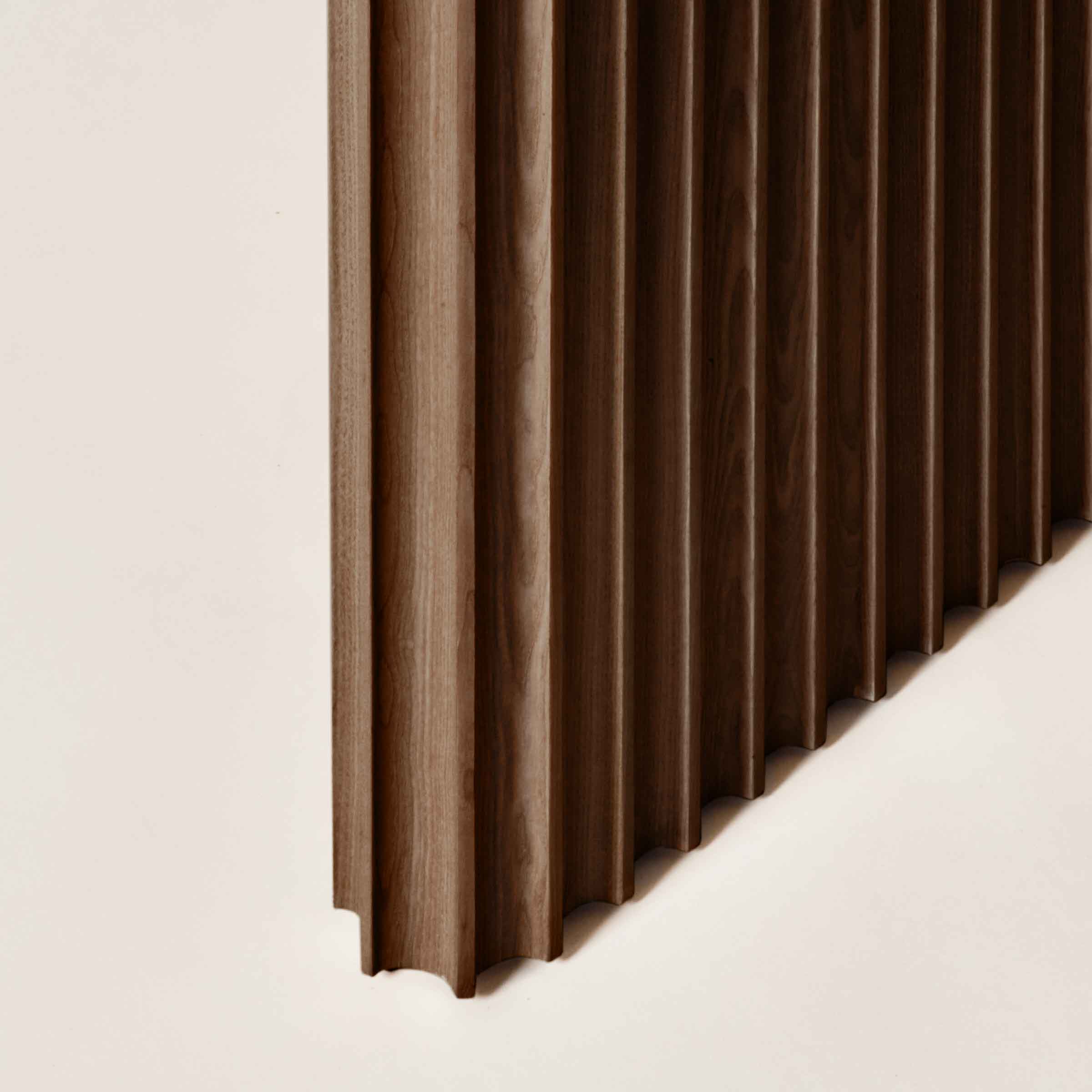 Ash Wood Oval Dining Table BASALTO by Cono Studio for Dale Italia