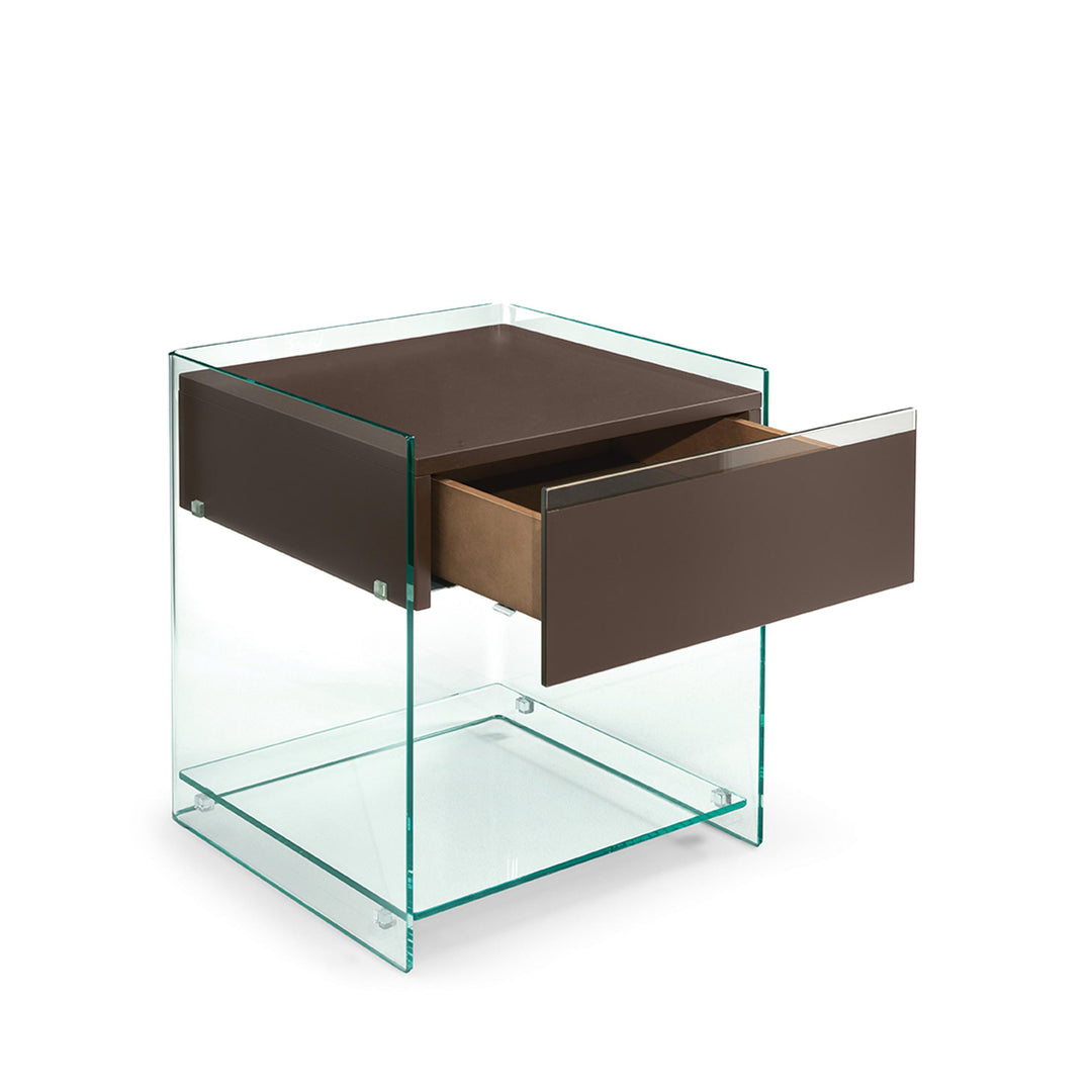 Glass Bedside Table DINO by FIAM 0115