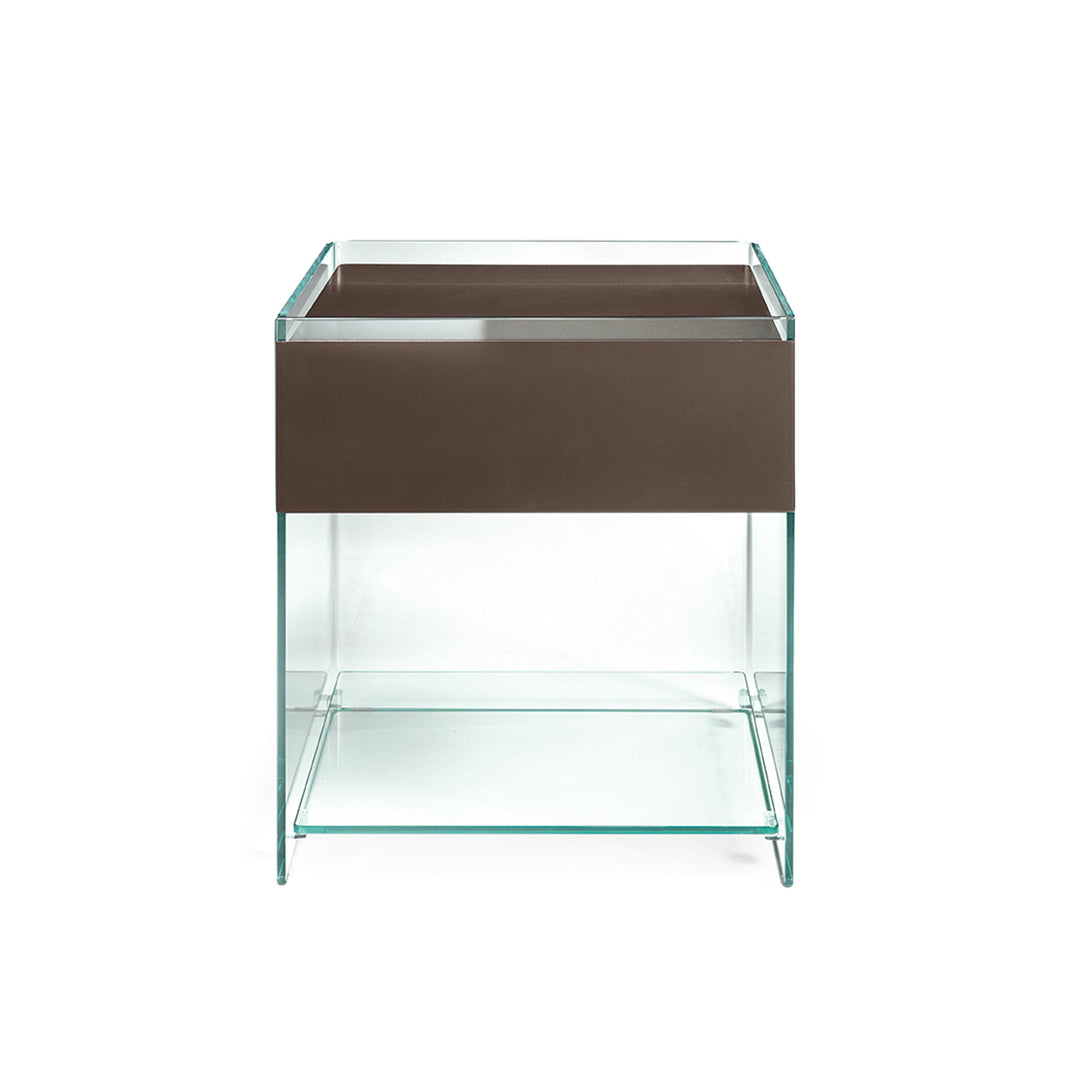 Glass Bedside Table DINO by FIAM 0117