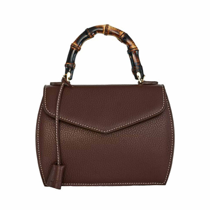 Top Handle Leather Bag MINNY Medium by Buti Pelletterie 06