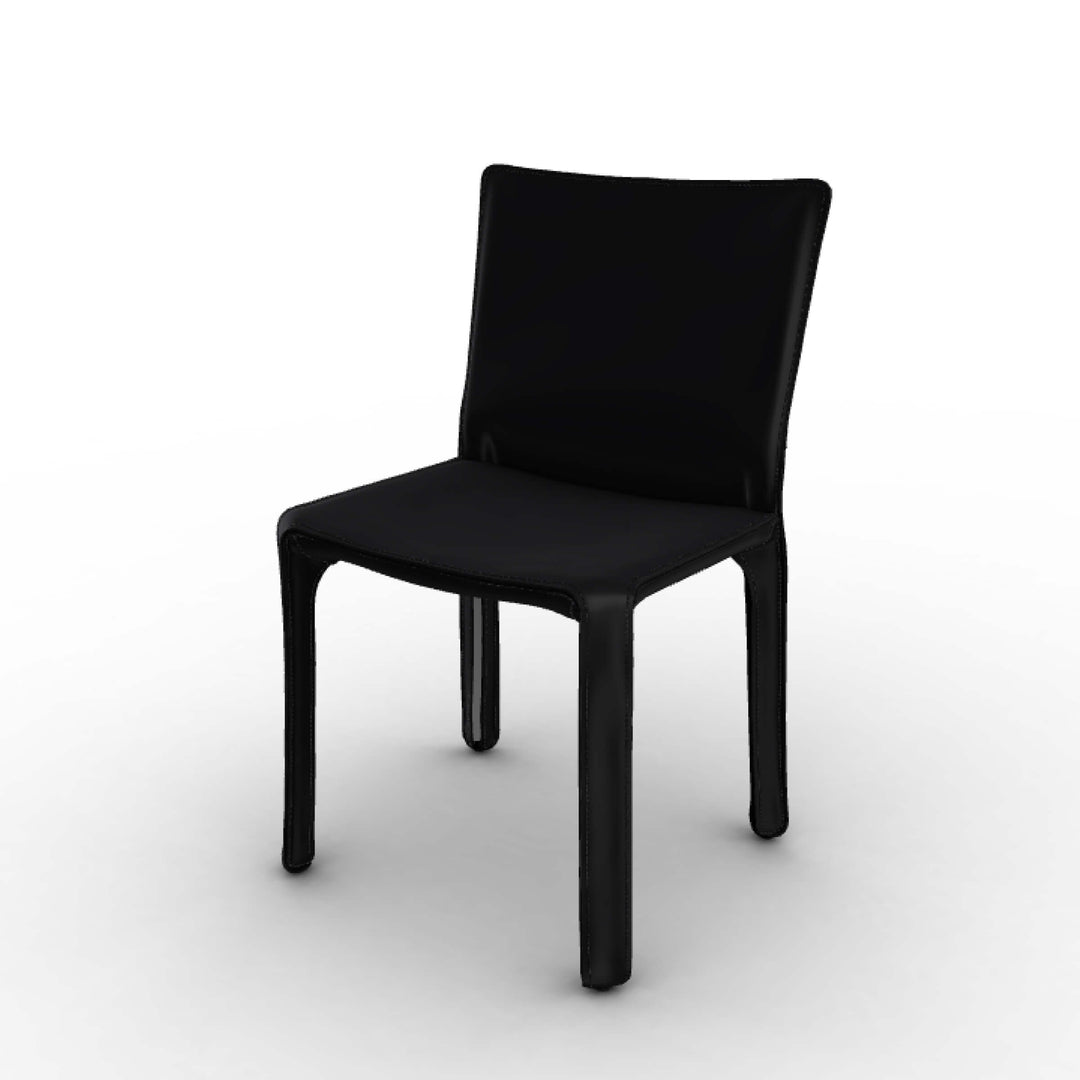 Leather Chair CAB 412, designed by Mario Bellini for Cassina
