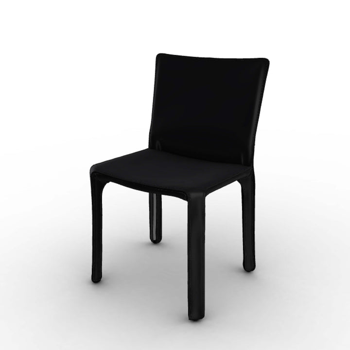 Leather Chair CAB 412, designed by Mario Bellini for Cassina