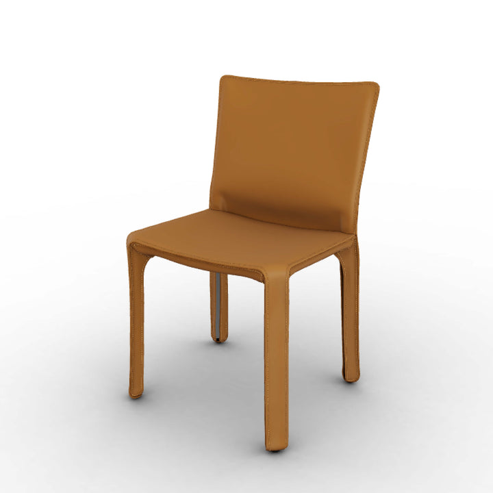 Leather Chair CAB 412, designed by Mario Bellini for Cassina