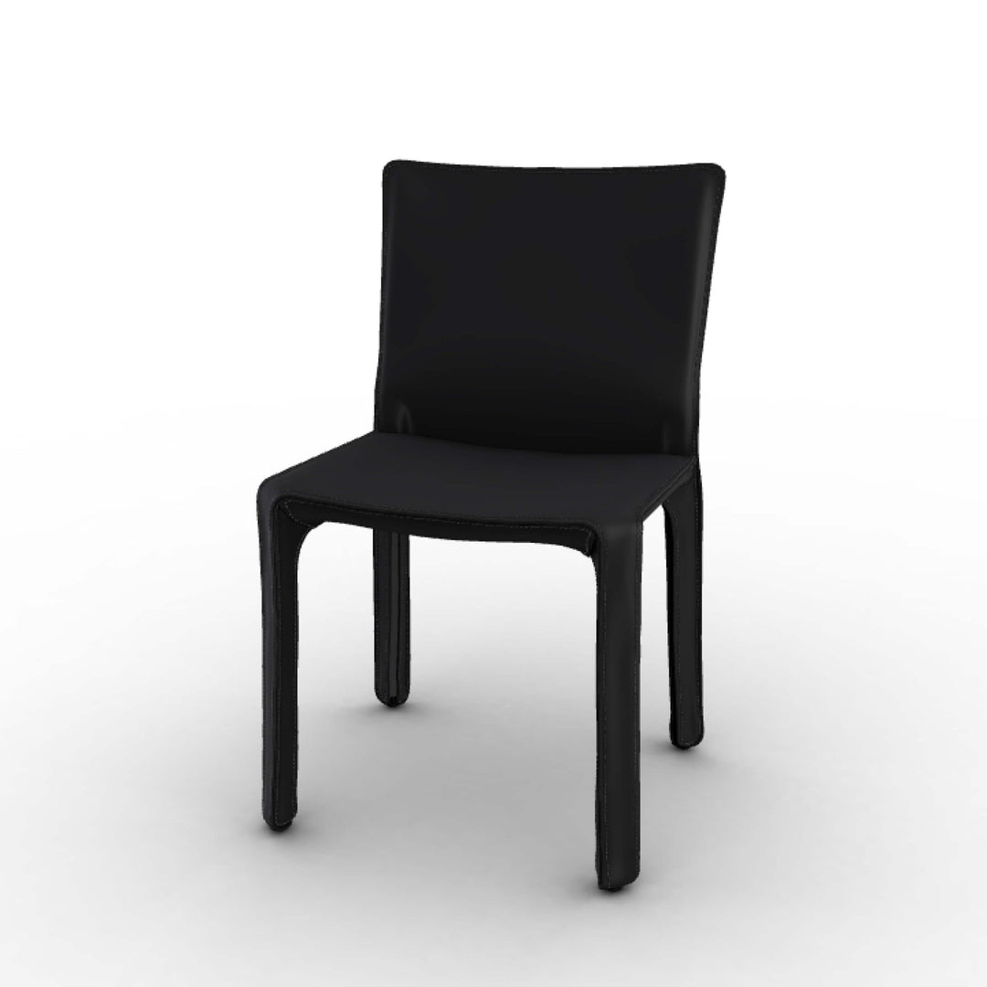 Leather Chair CAB 412, designed by Mario Bellini for Cassina