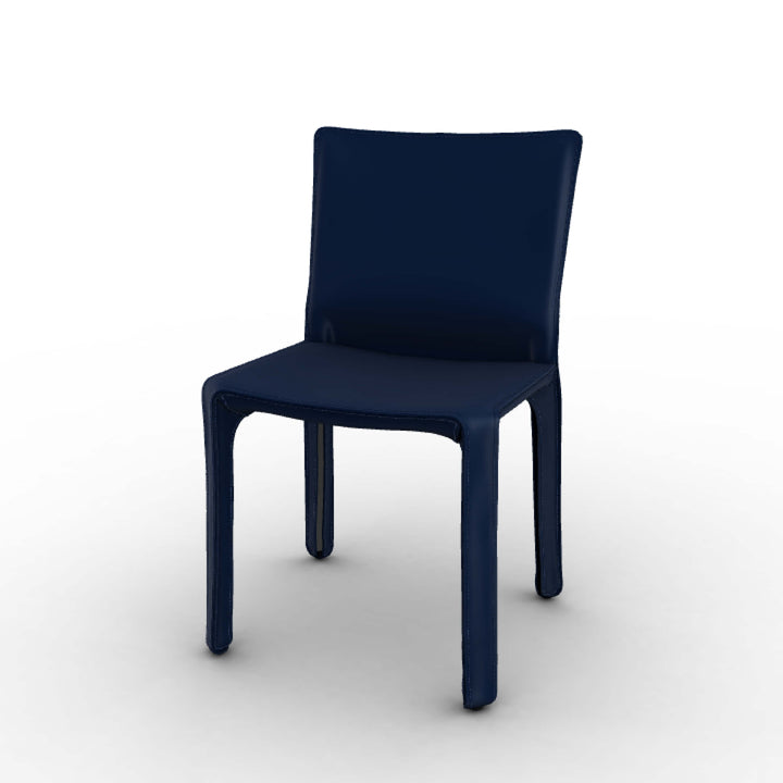 Leather Chair CAB 412, designed by Mario Bellini for Cassina