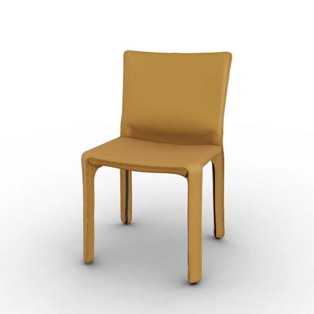 Leather Chair CAB 412, designed by Mario Bellini for Cassina