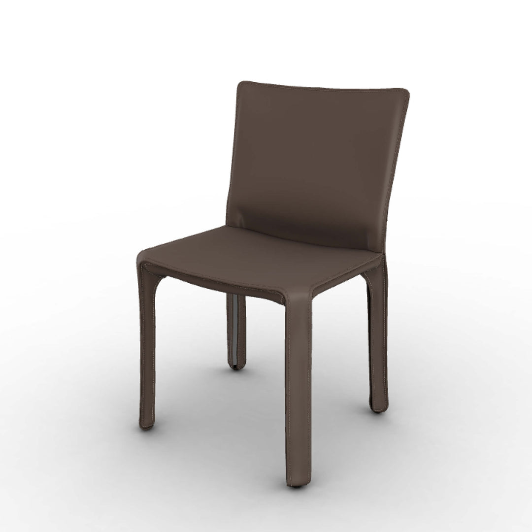 Leather Chair CAB 412, designed by Mario Bellini for Cassina