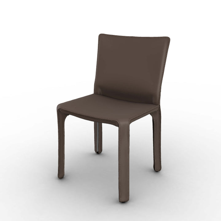 Leather Chair CAB 412, designed by Mario Bellini for Cassina