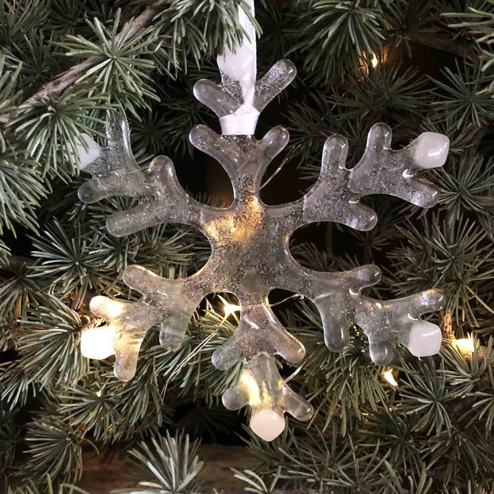 Murano Glass Christmas Ornament CRISTALLI Set of Six by D.i. Più Andretto Design 02