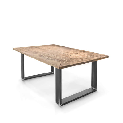 Wood Dining Table MAXIMO Six Seater by Giuseppe Mazzardi for Inventoom 02