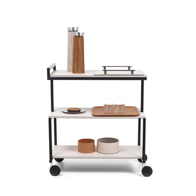 Serving Trolley ALBERT with Wheels by Pinetti 02