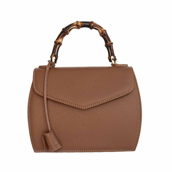Top Handle Leather Bag MINNY Medium by Buti Pelletterie 07