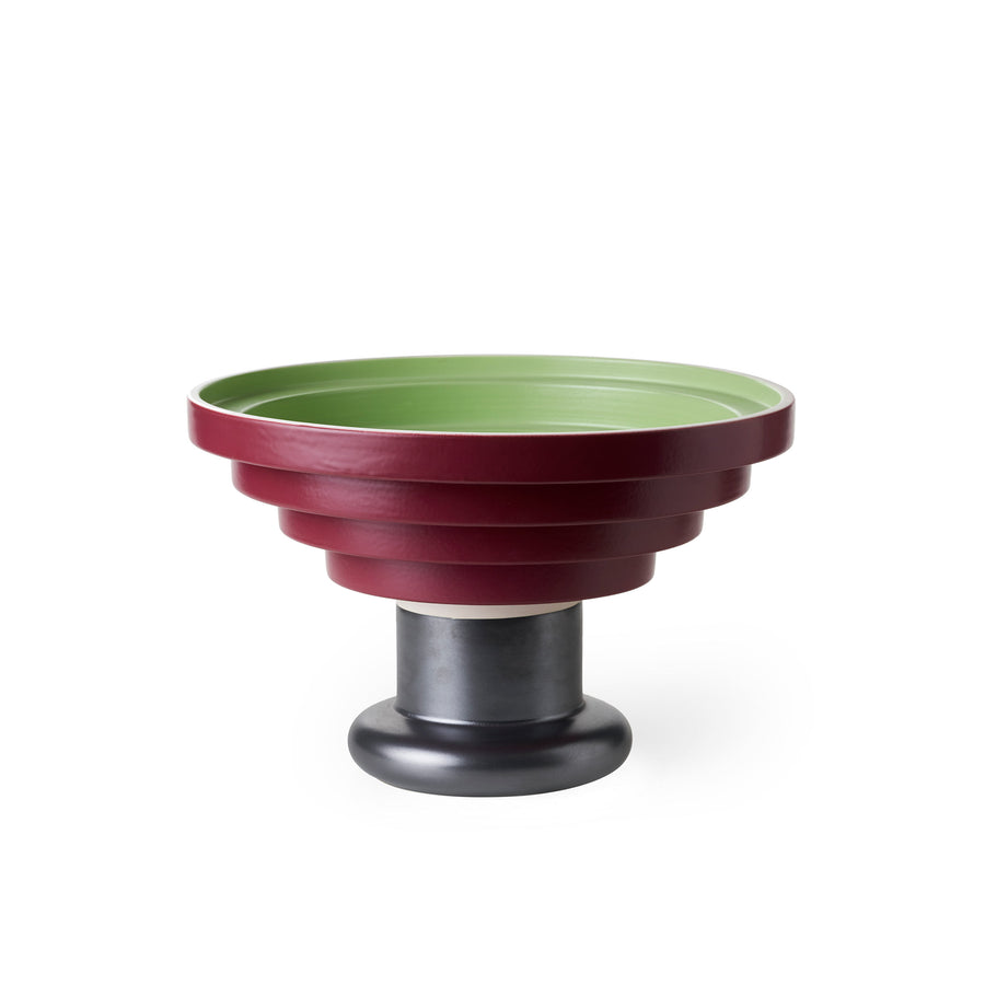 Ceramic Centrepiece ALZATA A GRADINI by Ettore Sottsass for Bitossi Ceramiche 01