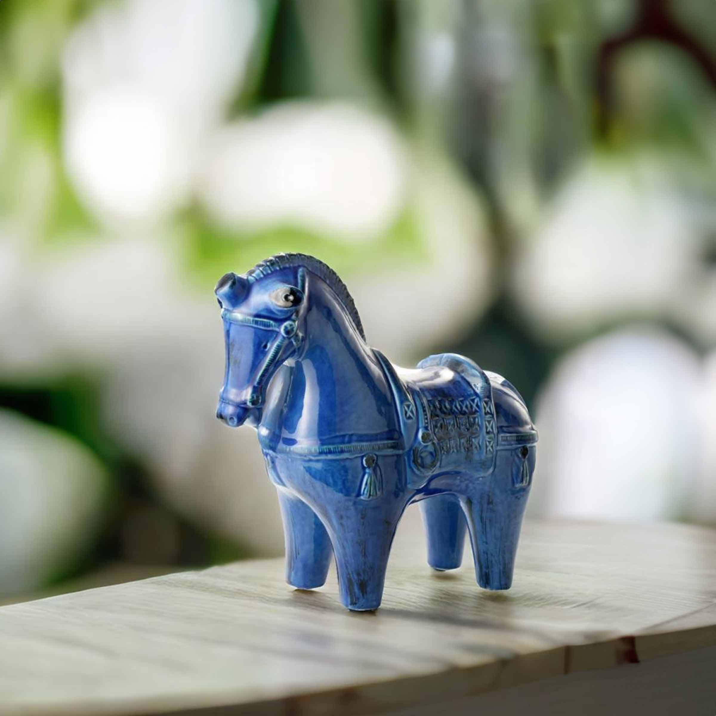 Ceramic Sculpture FIGURA DI CAVALLO by Aldo Londi for Bitossi