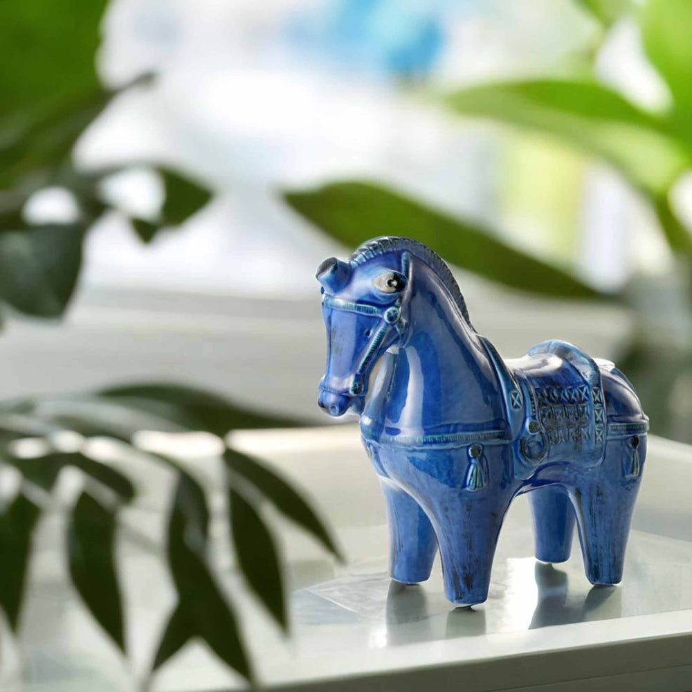 Ceramic Sculpture CAVALLO ALTO by Aldo Londi for Bitossi Ceramiche 04