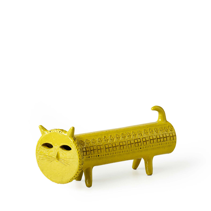 Ceramic Sculpture GATTO by Aldo Londi for Bitossi Ceramiche - Limited Edition 01