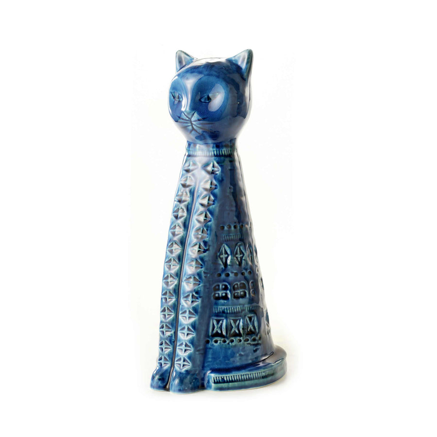 Ceramic Sculpture GATTO SEDUTO by Aldo Londi for Bitossi Ceramiche 01