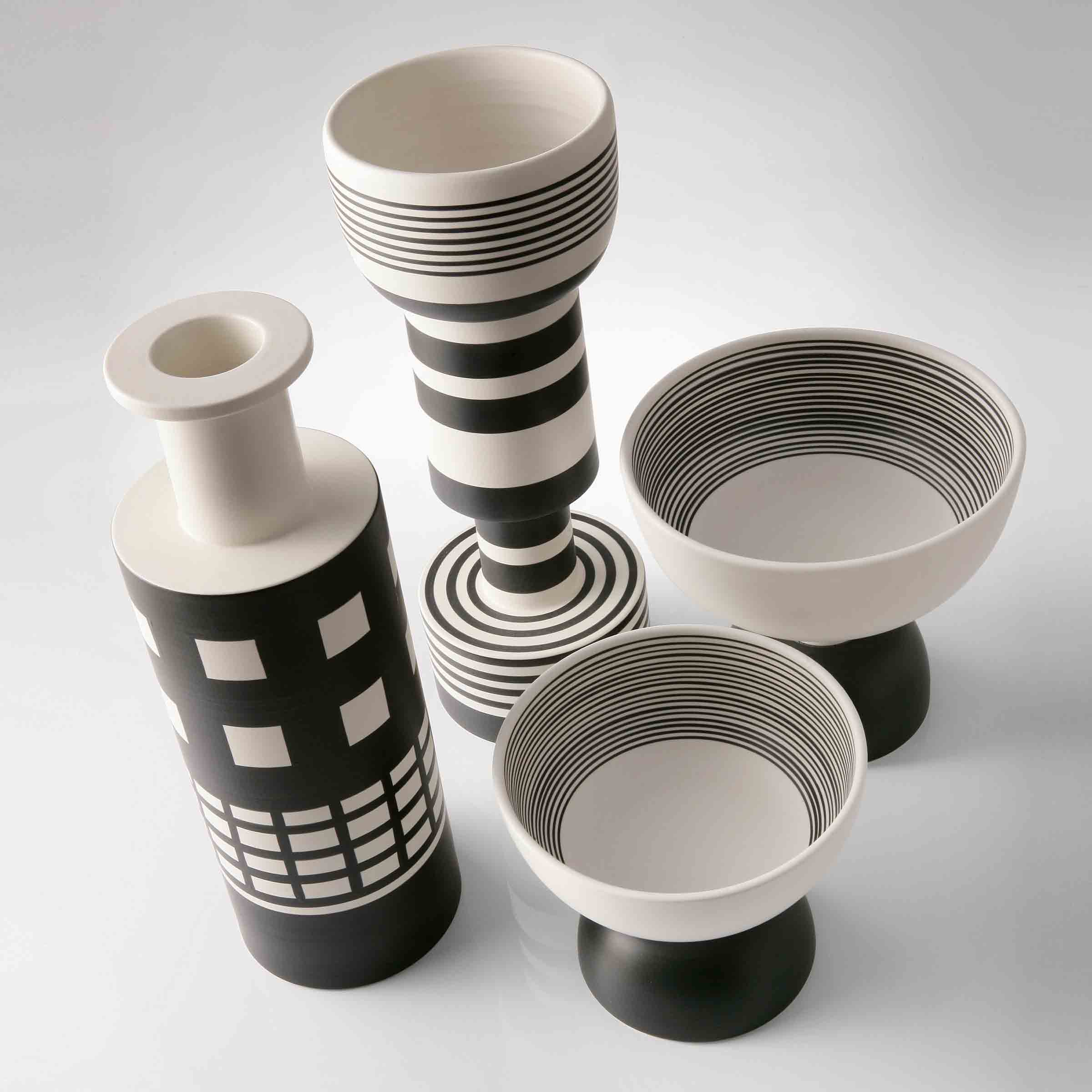 エットーレ・ソットサスによるBitossi Ceramicheの陶器の花瓶 VASO