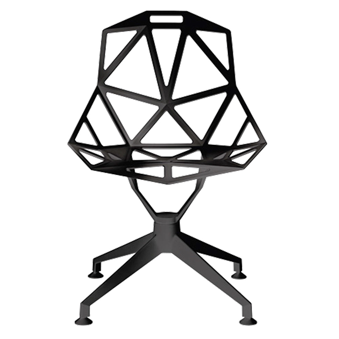 Swivel Chair with Four-Spoke Base ONE by Konstantin Grcic for