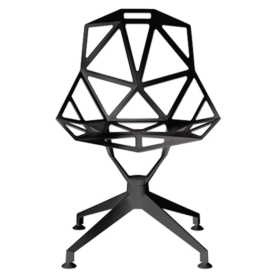 Swivel Chair with Four-Spoke Base ONE by Konstantin Grcic for Magis 5