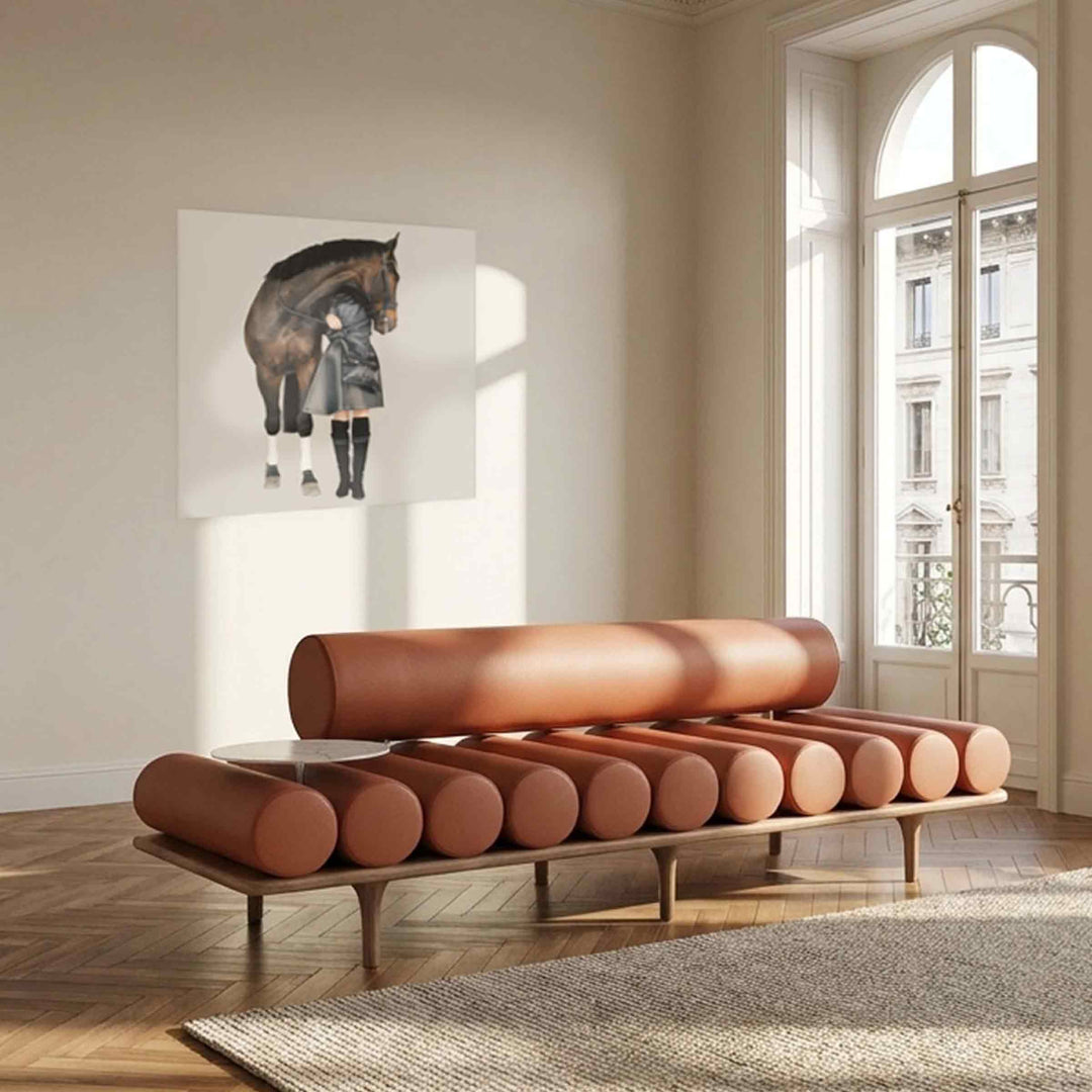 Chaise longue FIVE TO NINE avec dossier par Studio Pepe pour Tacchini